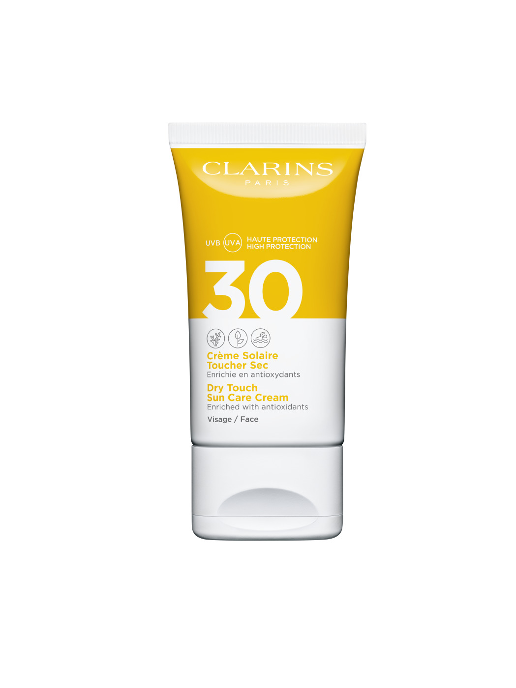 Clarins Dry Touch Face Suncare UVB UVA 30 or 50
