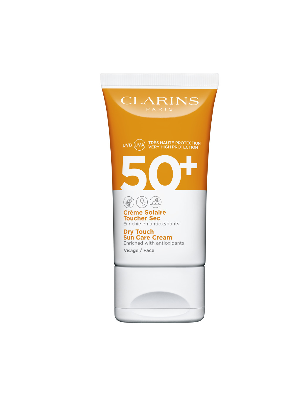Clarins Dry Touch Face Suncare UVB UVA 