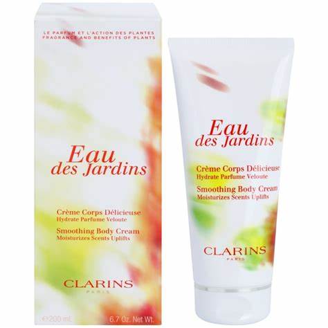 Clarins Eau des Jardins Smoothing Body Cream