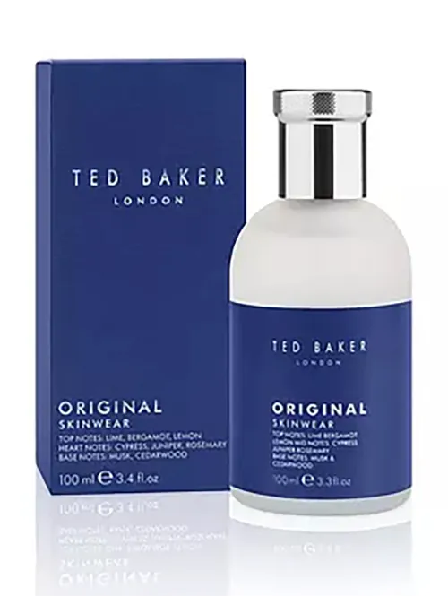 Ted Baker's Limited Edition Skinwear fragrance for men, is a sophisticated,  masculine scent, that is perfect for the refined gentleman with a taste for  luxury. Featuring luxurious notes of fresh bergamot, spicy